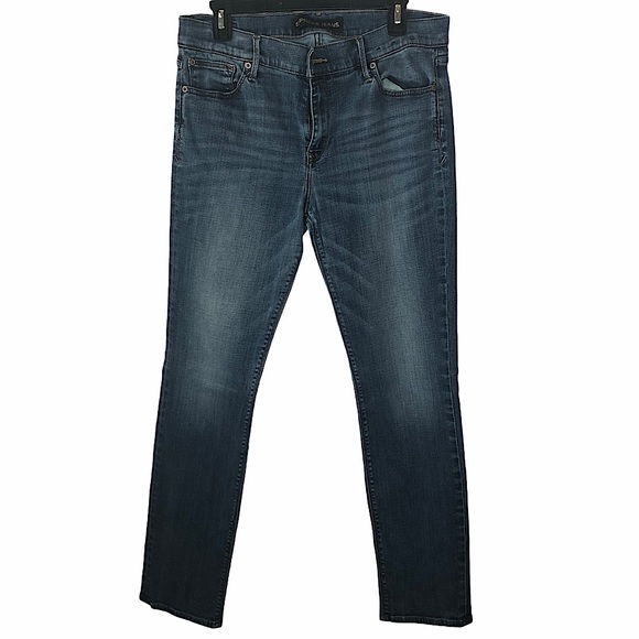 Express performance stretch skinny mid rise jeans